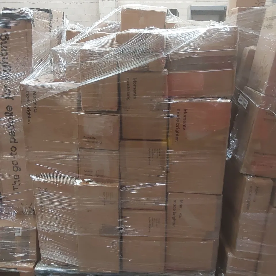 PALLET CONTAINING A VERY LARGE QUANTITY OF ASSORTED DESIGNER LIGHTING PRODUCTS