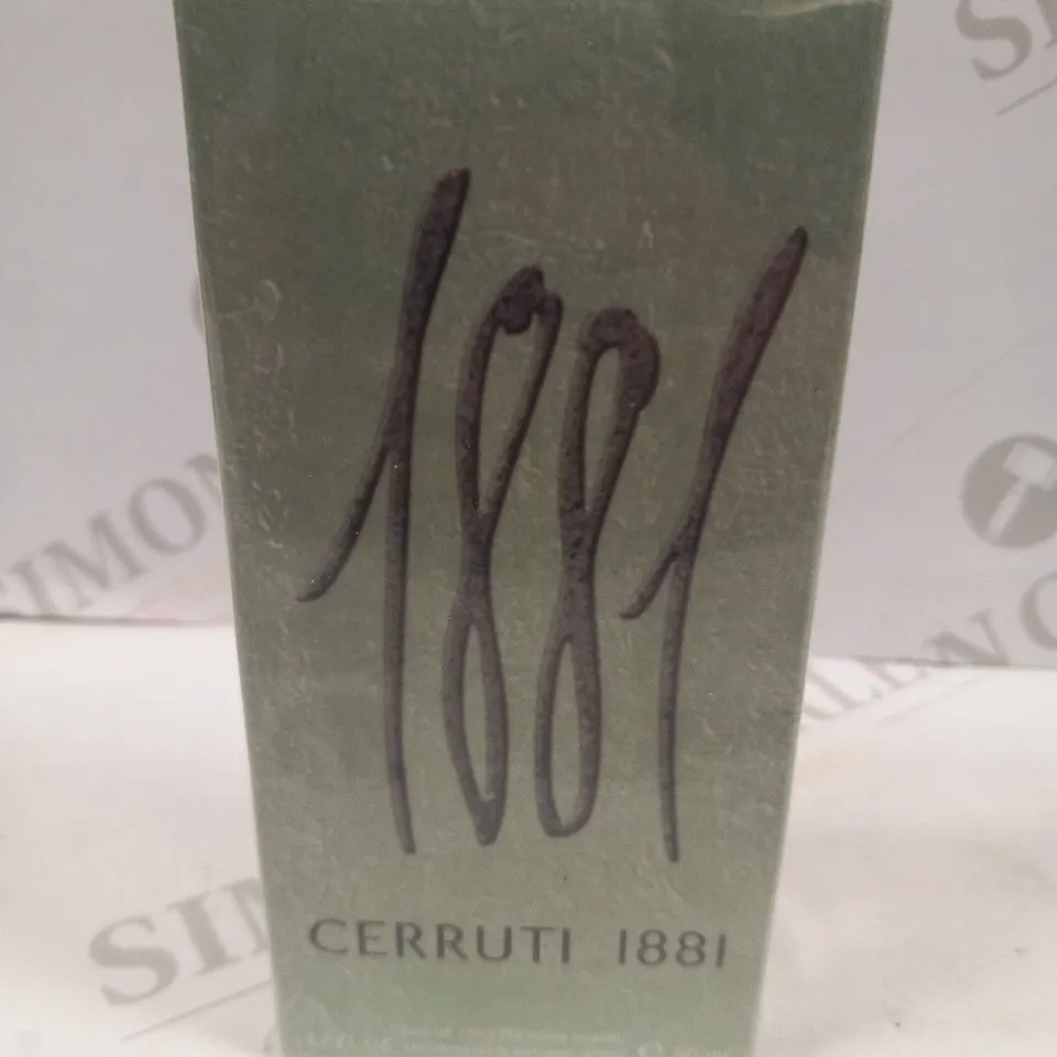 BOXED AND SEALED 1881 CERRUTI EAU DE TOILETTE 50ML