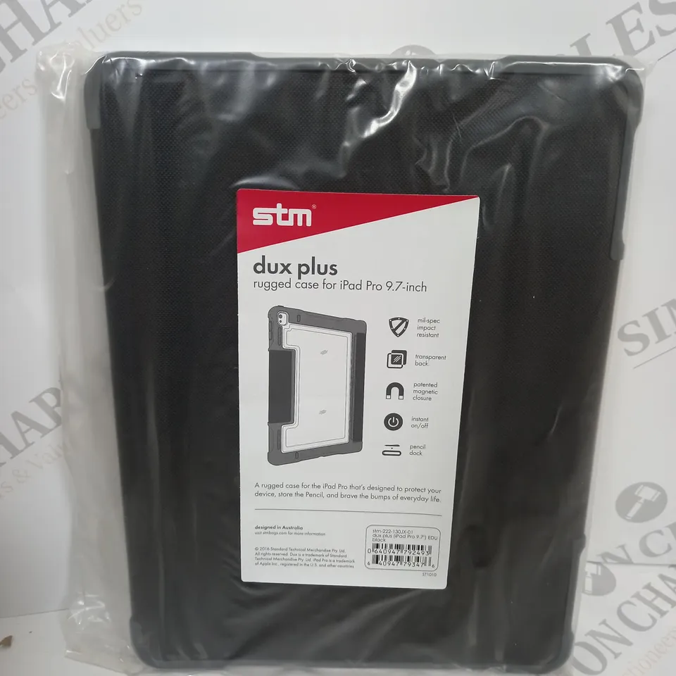 STM DUX RUGGED CASE FOR IPAD AIR 2 5 BLUE 10 BLACK FOR IPAD PRO 9.7" AND 4 RED CASES FOR IPAD MINI 4