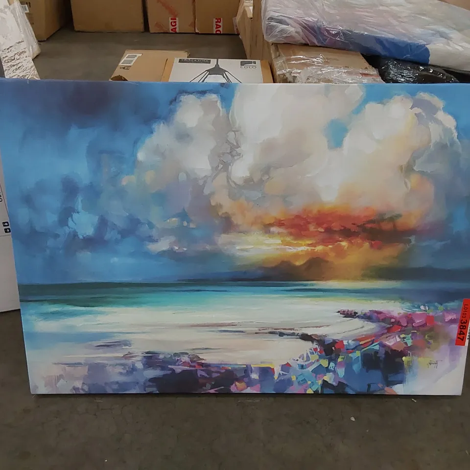 HARRIS RESONANCE BY SCOTT NAISMITH - WRAPPED CANVAS TYPOGRAPHY 
