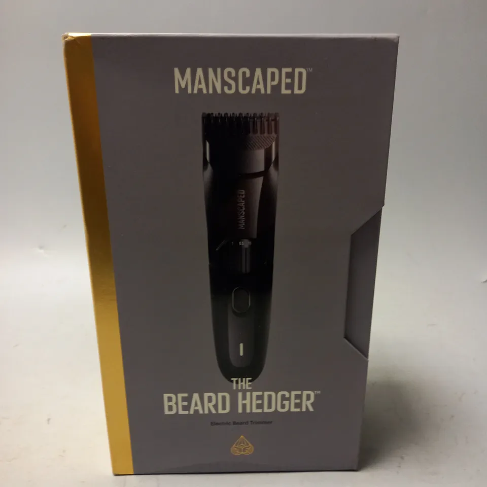 SEALED MANSCAPED THE BEARD HEDGER ELECTRIC BEARD TRIMMER