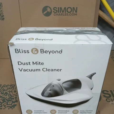 BOXED BLISS & BEYOND DUST MITE VACUUM CLEANER