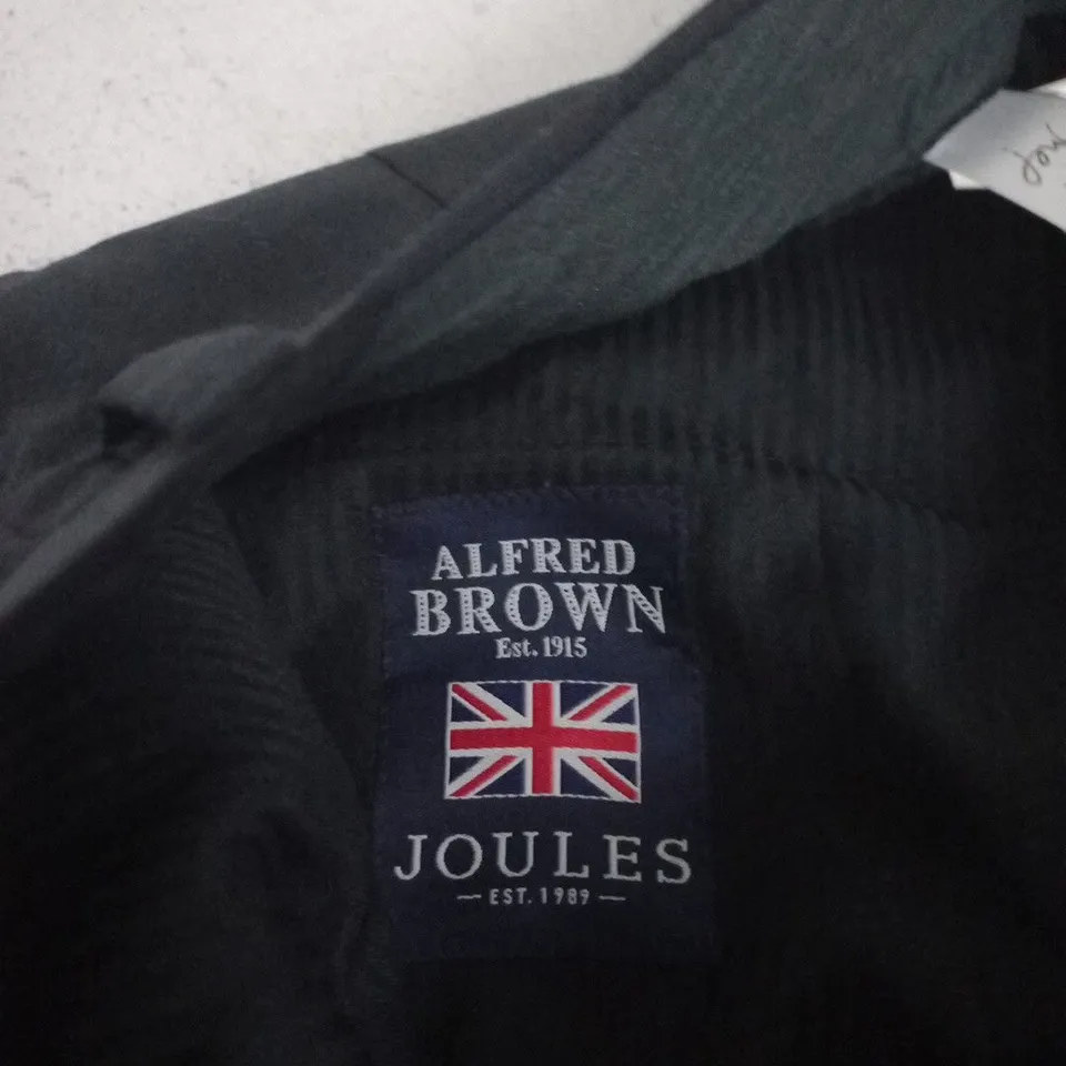 JOULES SLIM FIT FORMAL WOOL TROUSERS– NAVY, UK 32L