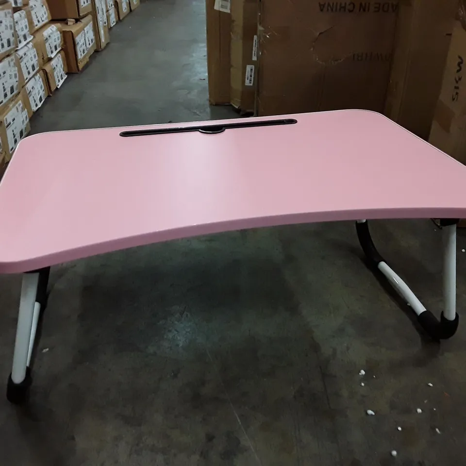 BOXED LAPTOP BED TRAY - PINK