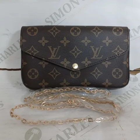 LOUIS VUITTON OVER THE SHOULDER CLUTCH BAG