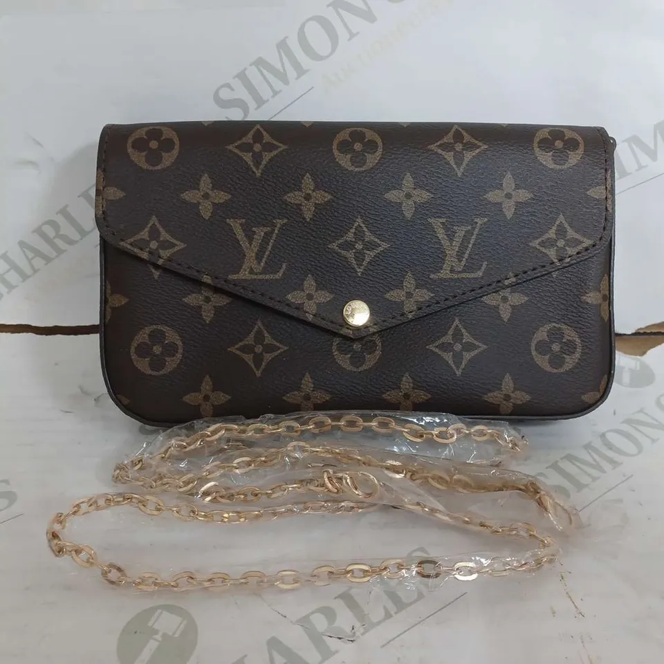LOUIS VUITTON OVER THE SHOULDER CLUTCH BAG 