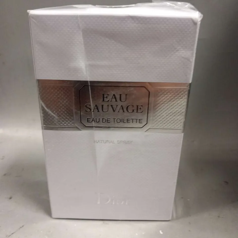 BOXED AND SEALED EAU SAUVAGE AU DE TOILETTE NATURAL SPRAY DIOR 100ML