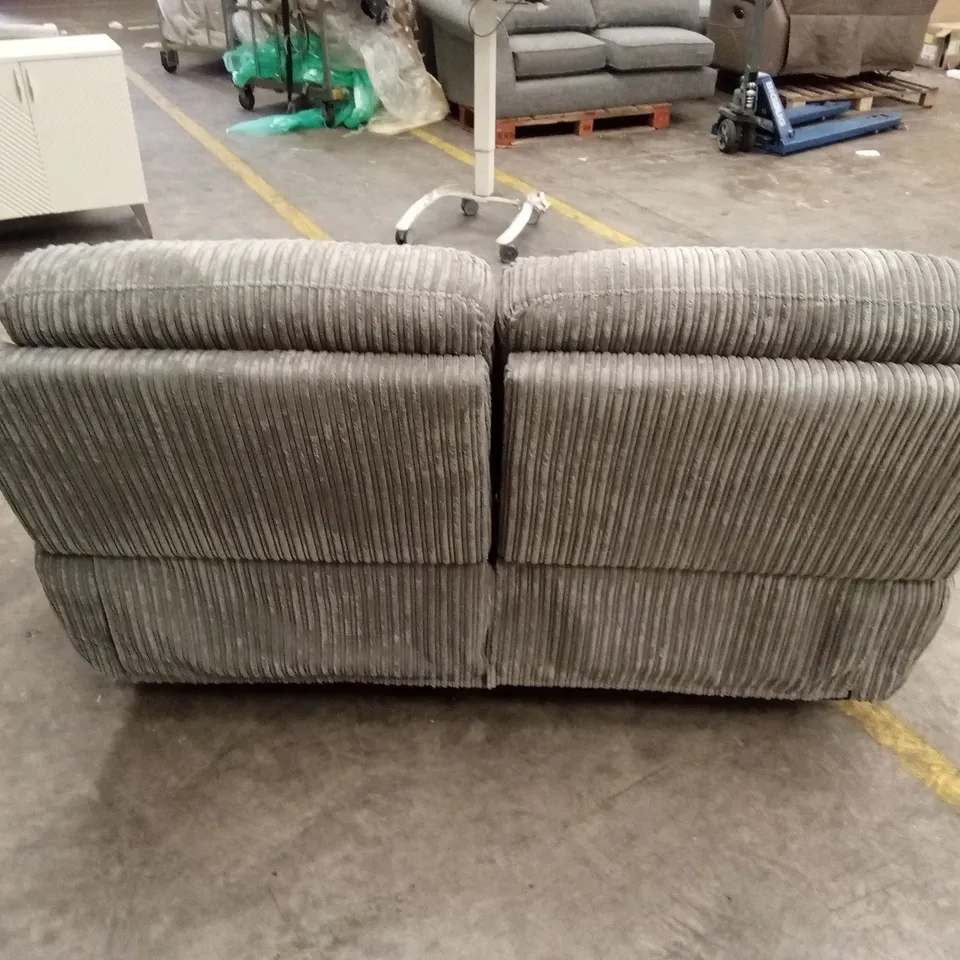 BARON FABRIC 2 SEATER MANUAL RECLINER SOFA RRP £799