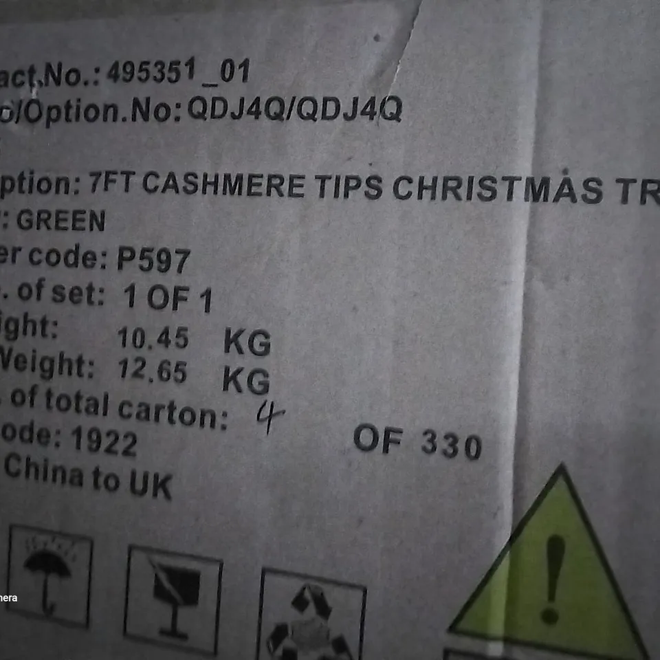 4 ASSORTED CHRISTMAS TREES  RRP £640