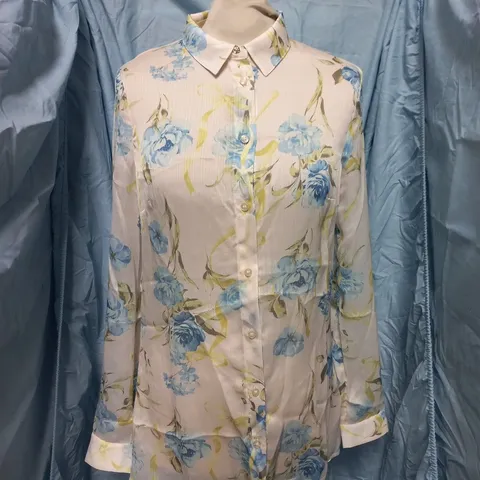 GUESS FLORAL PRINT SHIRT – WOMEN'S XS, WITH TAGS