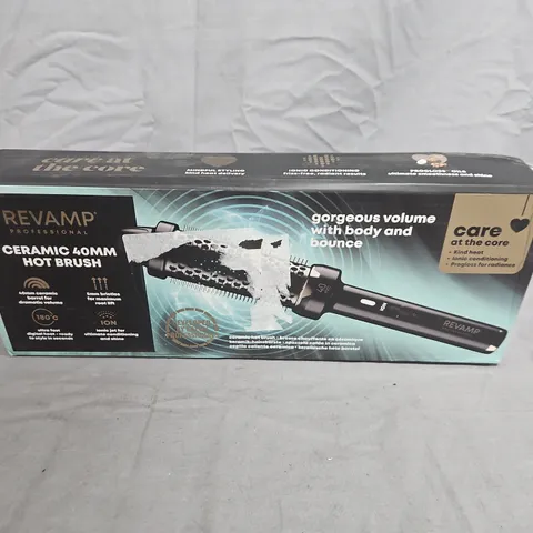REVAMP PROFESSIONAL CERAMIC 40MM HOT BRUSH (BR-1400A-GB) – BOXED