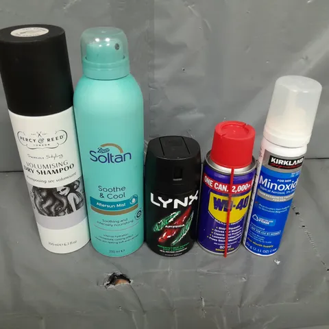 APPROXIMATELY 3 ASSORTED AEROSOLS TO INCLUDE - DEODRANT, DRY SHAMPOO AND AFTERSUN
