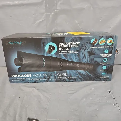 BOXED REVAMP PROGLOSS HOLLYWOOD CURL AUTOMATIC ROTATING SYSTEM
