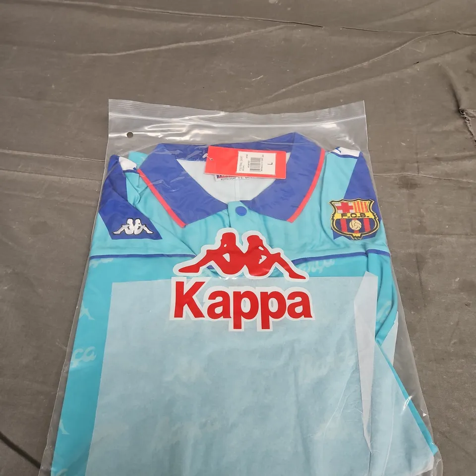 SEALED RETRO BARCELONA FC AWAY JERSEY - SIZE LARGE