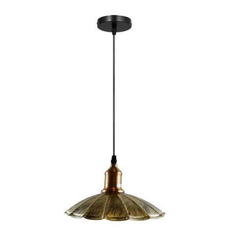 BOXED HAYES 1-LIGHT BLACK PENDANT (SET OF 2)