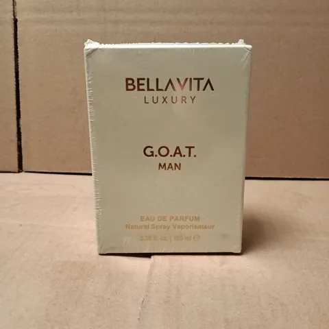 BOXED AND SEALED BELLAVITA LUXURY G.O.A.T. MAN EAU DE PARFUM 100ML