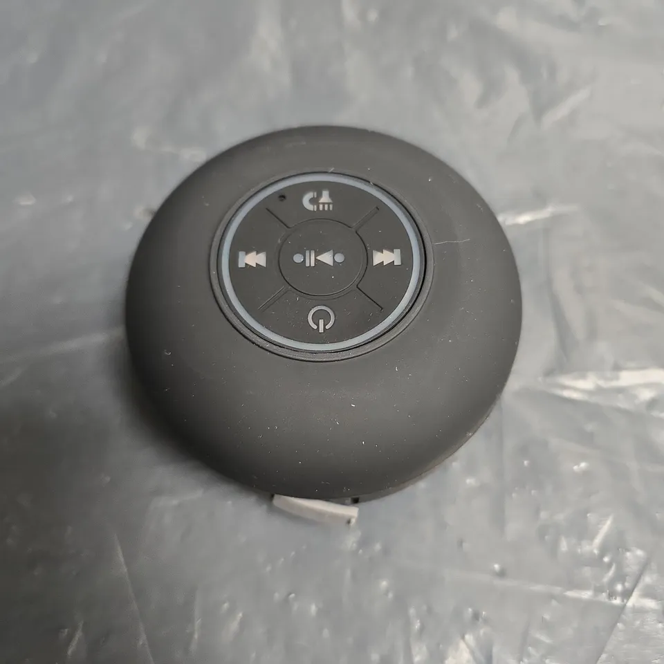 APPROXIAMTELY 13 BLUETOOTH PORTABLE SPEAKER WITH BUILT-IN MICROPHONE AND LED MOOD LAMP – BLACK