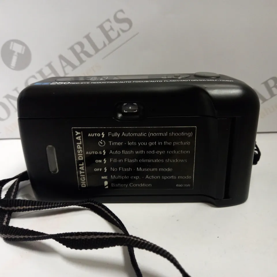 BOXED VIVITAR EZ250 COMPACT CAMERA BLACK