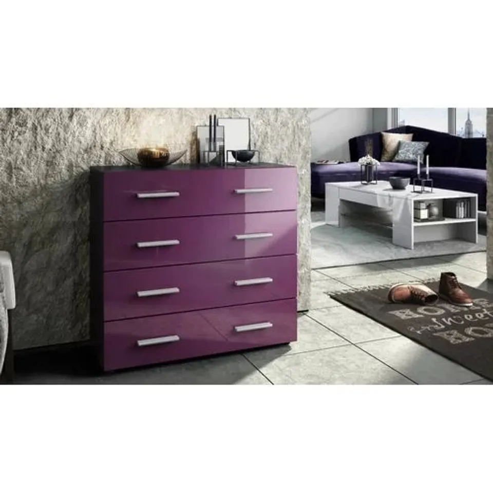 MAZUR 4-DRAWER CHEST OF DRAWERS