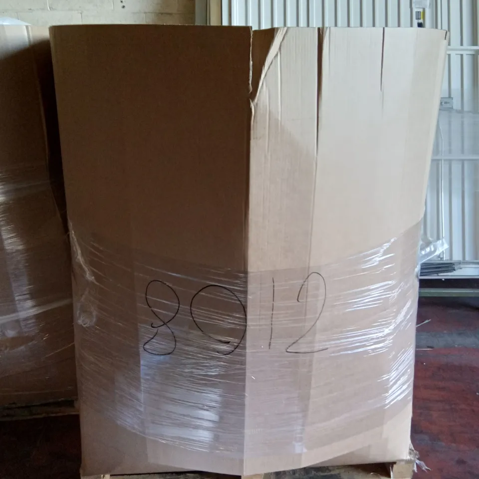 PALLET OF ASSORTED ITEMS INCLUDING FLEXI HOSE, GARDEN HOSE, GEL INFUSED SEAT & BACK CUSHION, LUMBAR SUPPORT PILLOW, YEARNING HOME, PUZZLE ROLL UP MAT