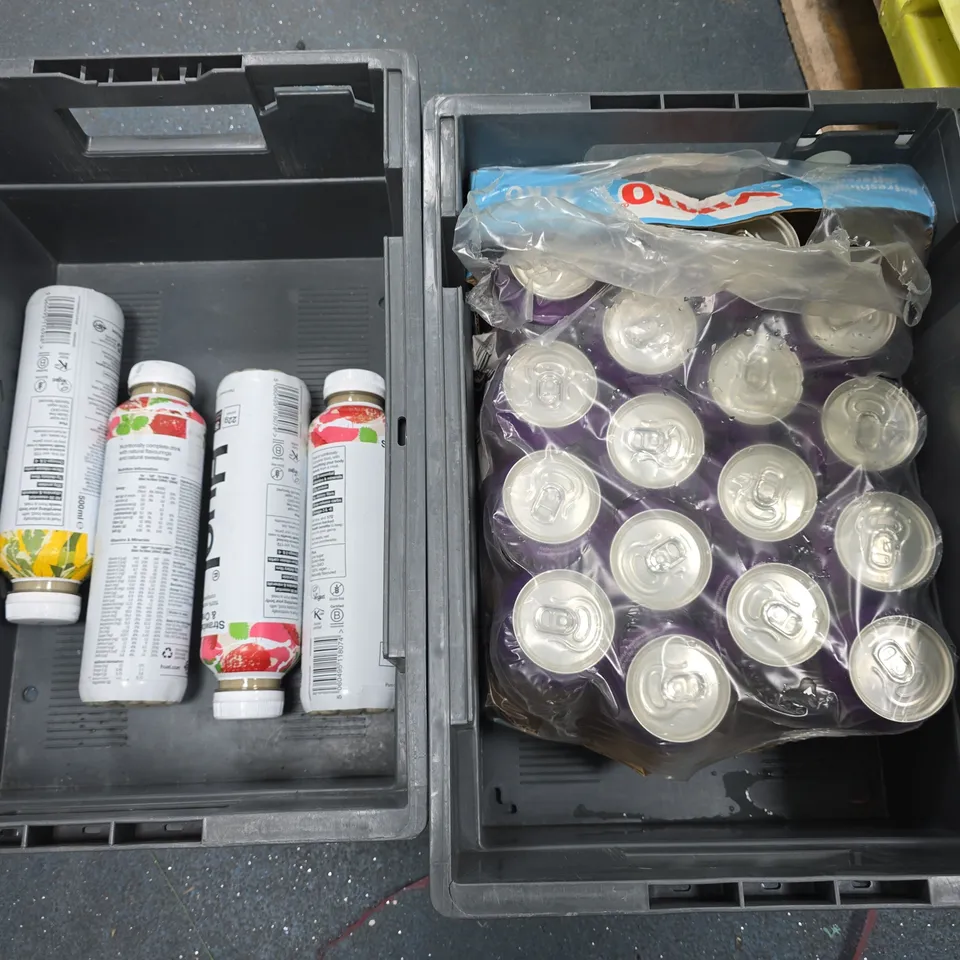 LARGE QUANTITY OF ASSORTED DRINKS TO INCLUDE PEPSI, OAT MILK, WATERS AND BERRY PUNCH