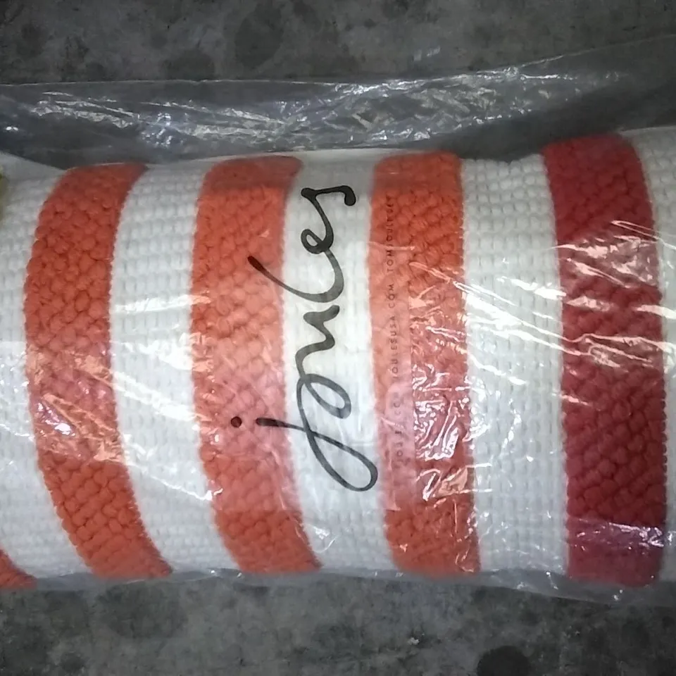 DESIGNER JOULES JENNA STRIPE SCATTER CUSHION WITH FILLING