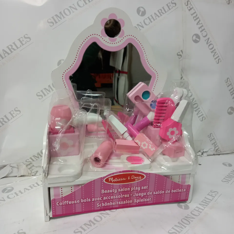 MELISSA & DOUG BEAUTY SALON PLAY SET RRP £54.99