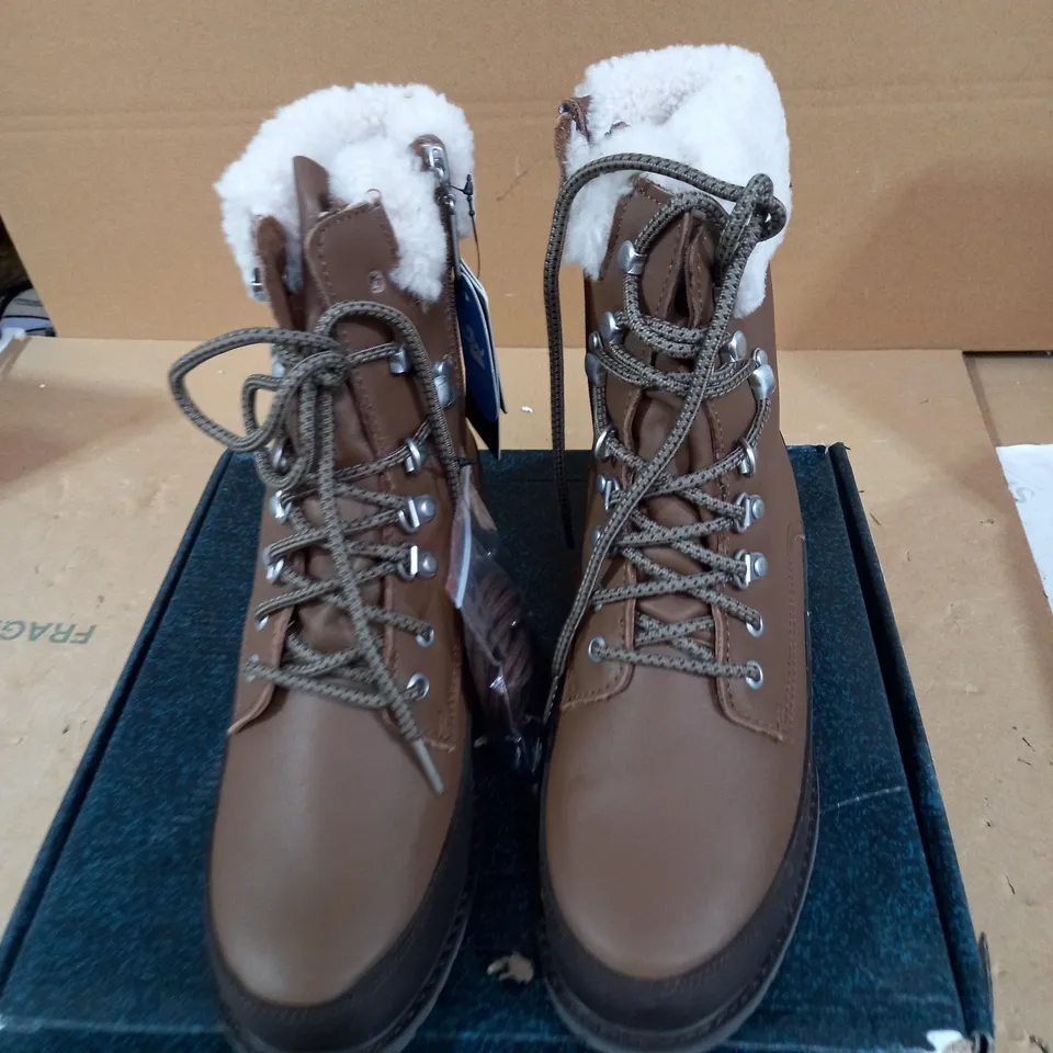 EMU OKAB WATERPROOF BOOTS - OAK - UK SIZE 7