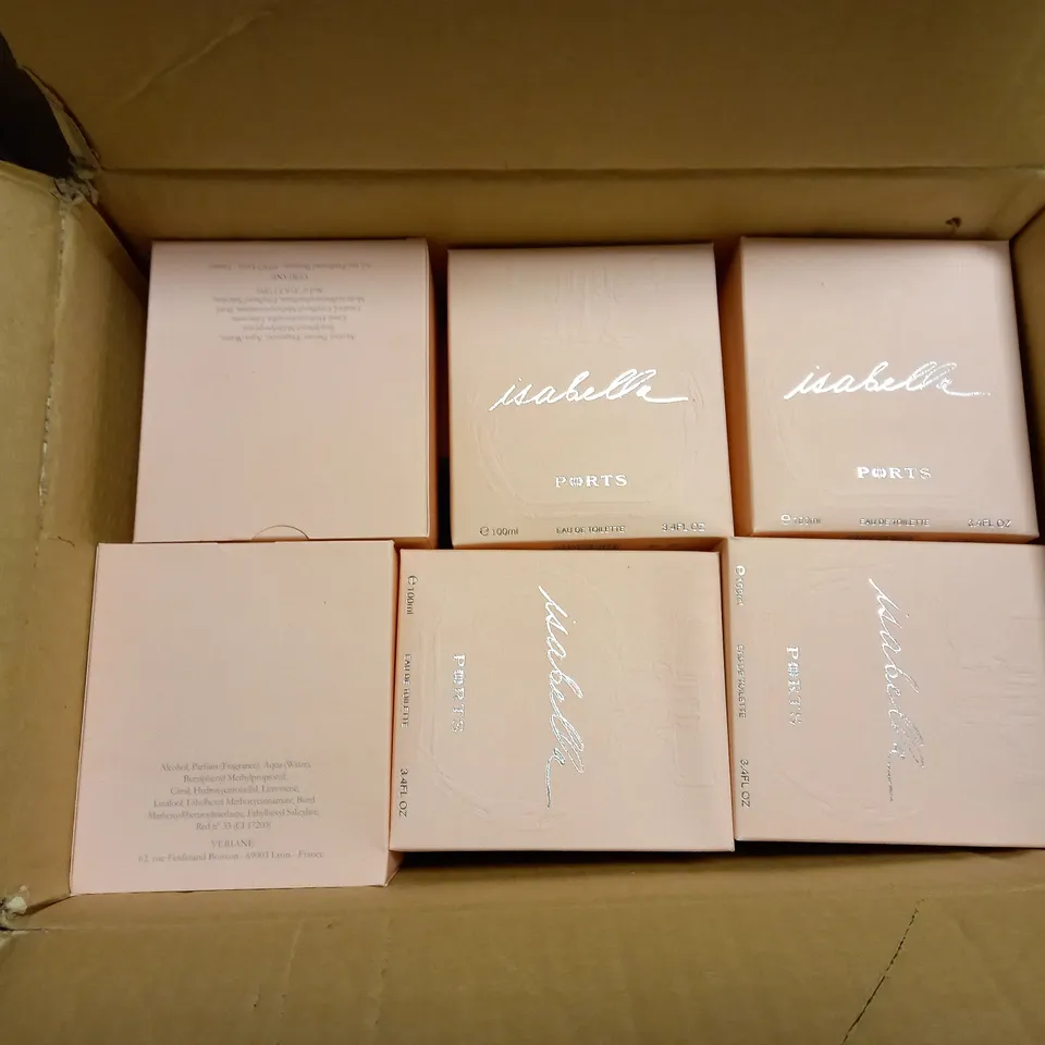BOX OF 24 PORTS ISABELLA EAU DE TOILETTE 100ML SPRAY