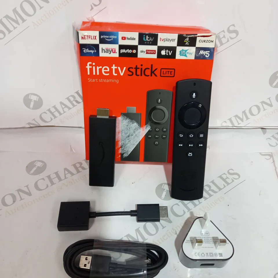BOXED AMAZON FIRE TV STICK LITE