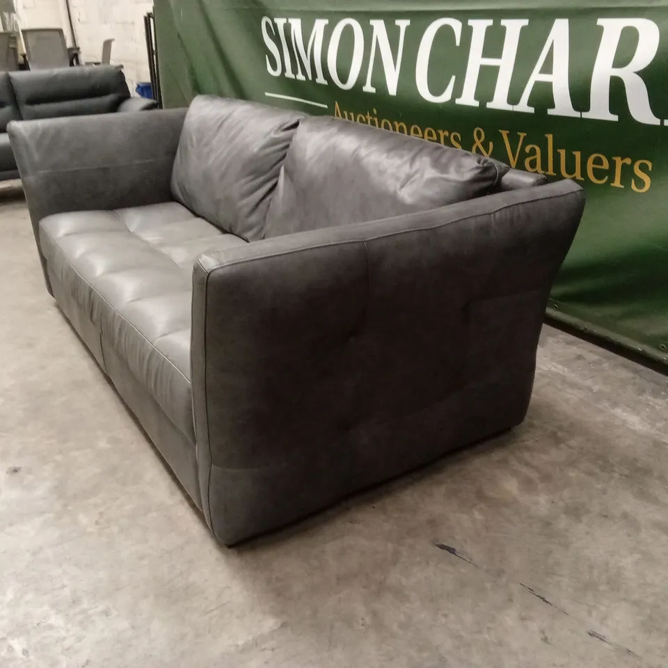 QUALITY DESIGNER 3 SEATER LEATHER SOFA