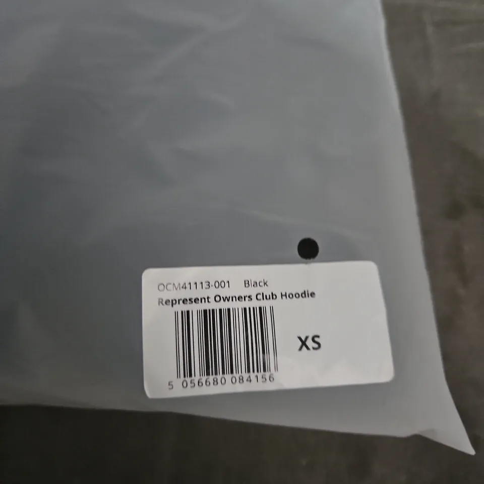 REPRESENT OWNERS CLUB HOODIE – BLACK – XS 