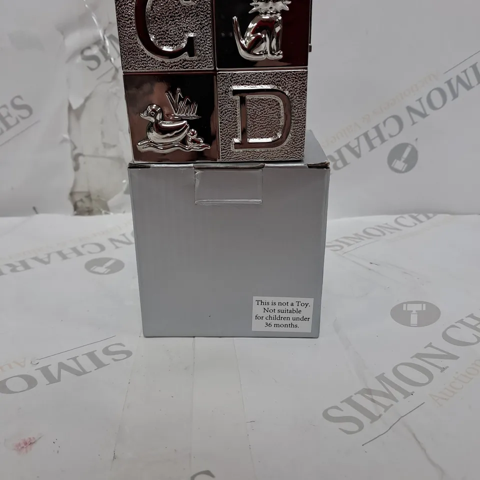 PERSONALISED ABC MONEY BOX  RRP £24.99