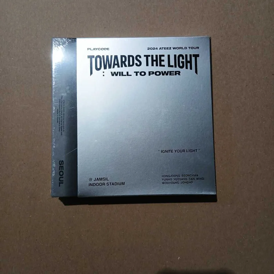 ATEEZ TOWARDS THE LIGHT: WILL TO POWER – WORLD TOUR 2024 DVD (IN SEOUL)