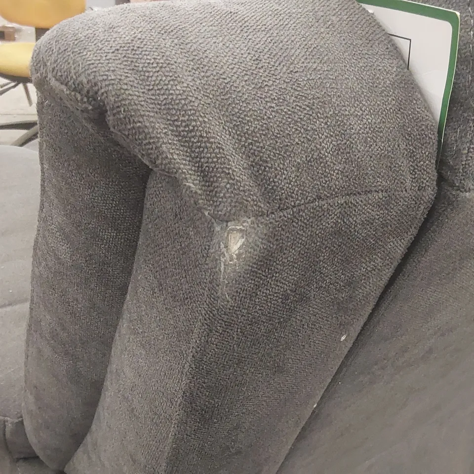 QUALITY DESIGNER FABRIC MANUAL RECLINING ARMCHAIR 