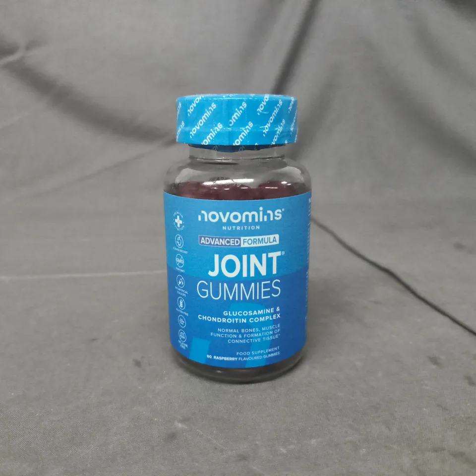 NOVOMINS JOINT GUMMIES (60 RASPBERRY FLAVOURED GUMMIES)