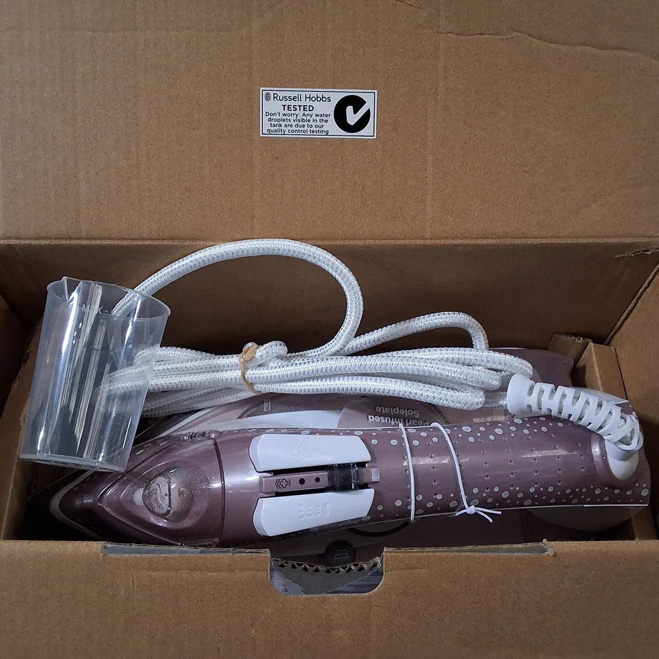BOXED RUSSELL HOBBS PEARL GLIDE IRON