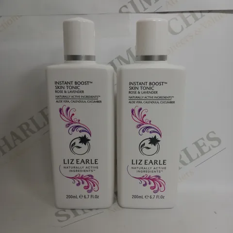 SET OF 2 LIZEARLE INSTANT BOOST SKIN TONIC 200ML 