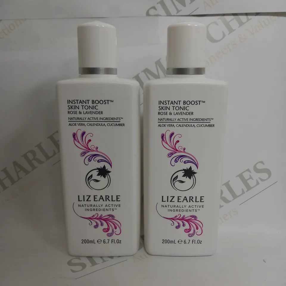 SET OF 2 LIZEARLE INSTANT BOOST SKIN TONIC 200ML 