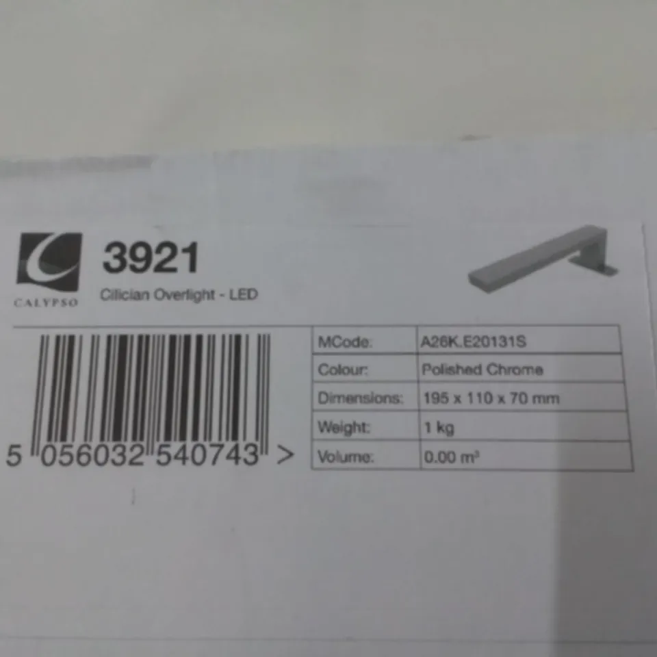 BOXED CALYPSO CIVILIAN OVERNIGHT LED IN POLISHED CHROME