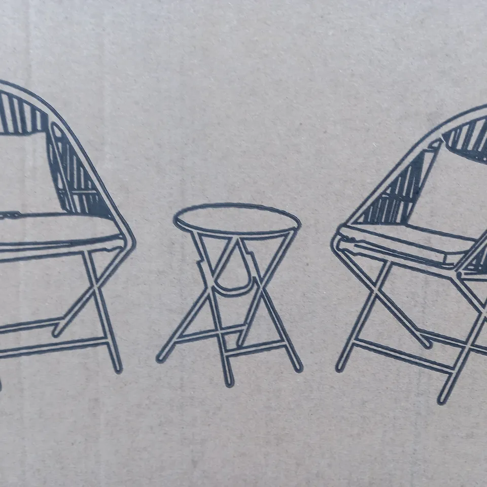 BOXED HOLLY BISTRO SET