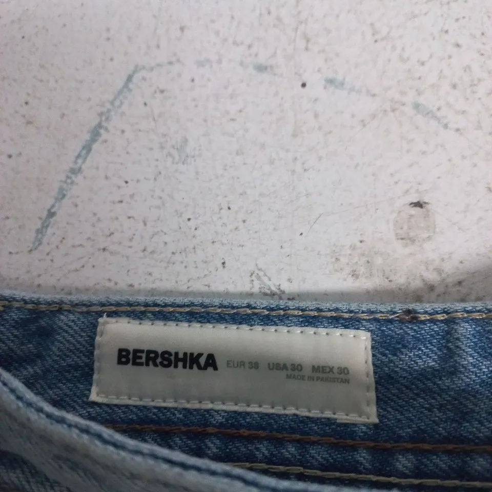 BERSHKA STRAIGHT TALL JEANS – WOMEN'S DENIM, UK 10 (EU 38)