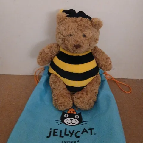 JELLYCAT LONDON BARTHOLOMEW BEAR 'BUMBLEBEE' PLUSH TOY