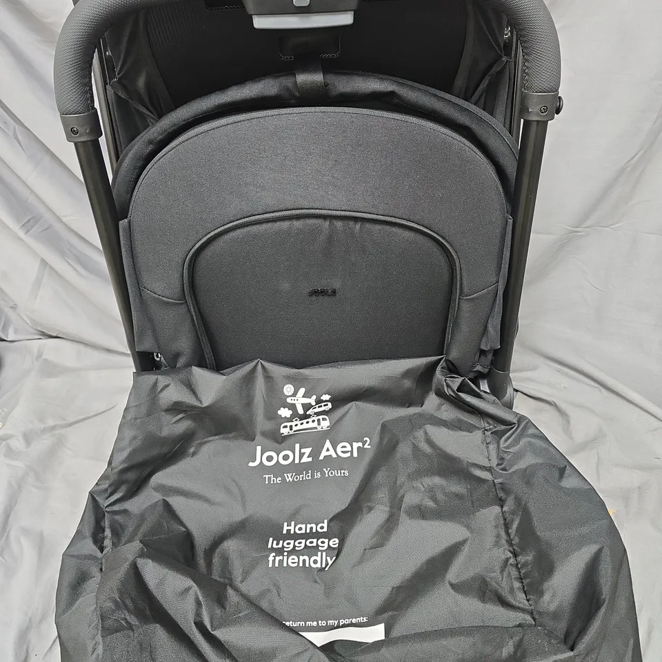 JOOLZ AER² PUSHCHAIR/STROLLER – DARK GREY (HAND LUGGAGE FRIENDLY)