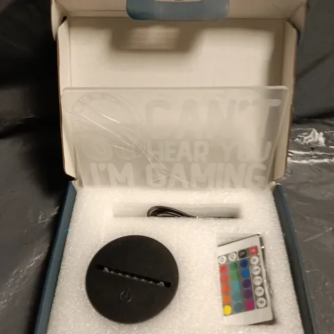 BOXED GAMING 3D LAMP 