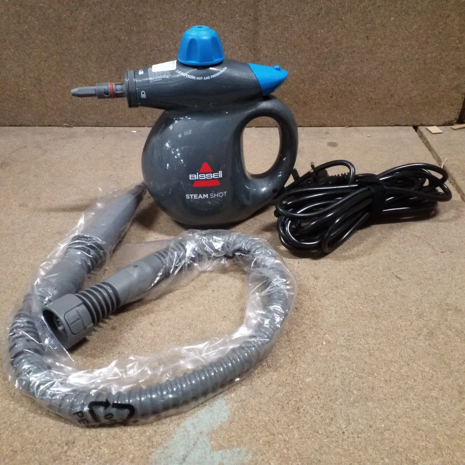 BOXED BISSELL STEAM SHOT MULTIPURPOSE STEAM CLEANER