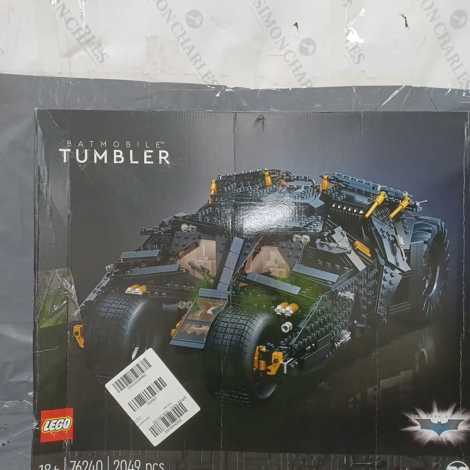 BOXED LEGO 76240 BATMAN THE DARK KNIGHT TRILOGY BATMOBILE TUMBLER 76240 RRP £229.99