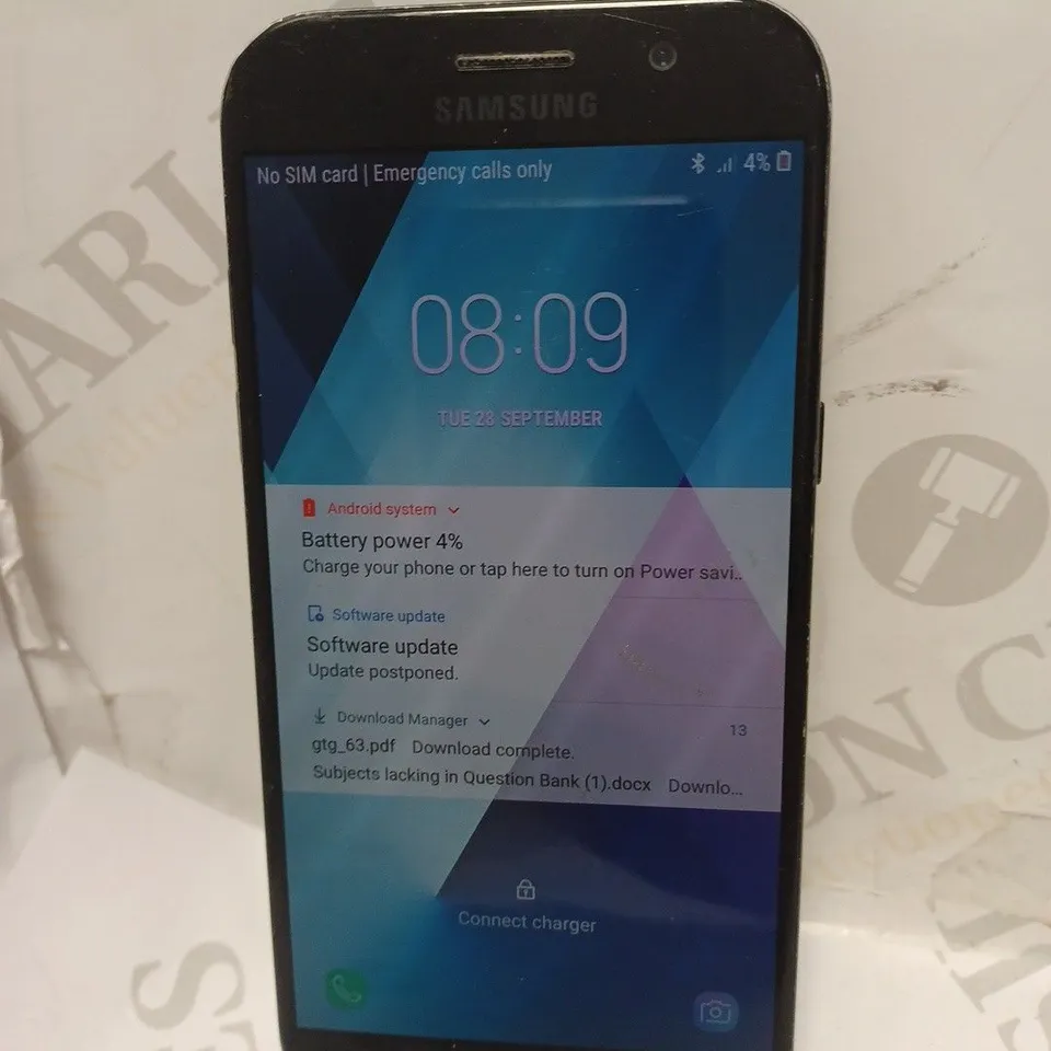 SAMSUNG GALAXY A5 MOBILE PHONE IN BLACK