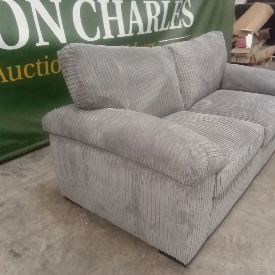 AMALFI STANDARD BACK FABRIC SOFA BED - CHARCOAL RRP £699