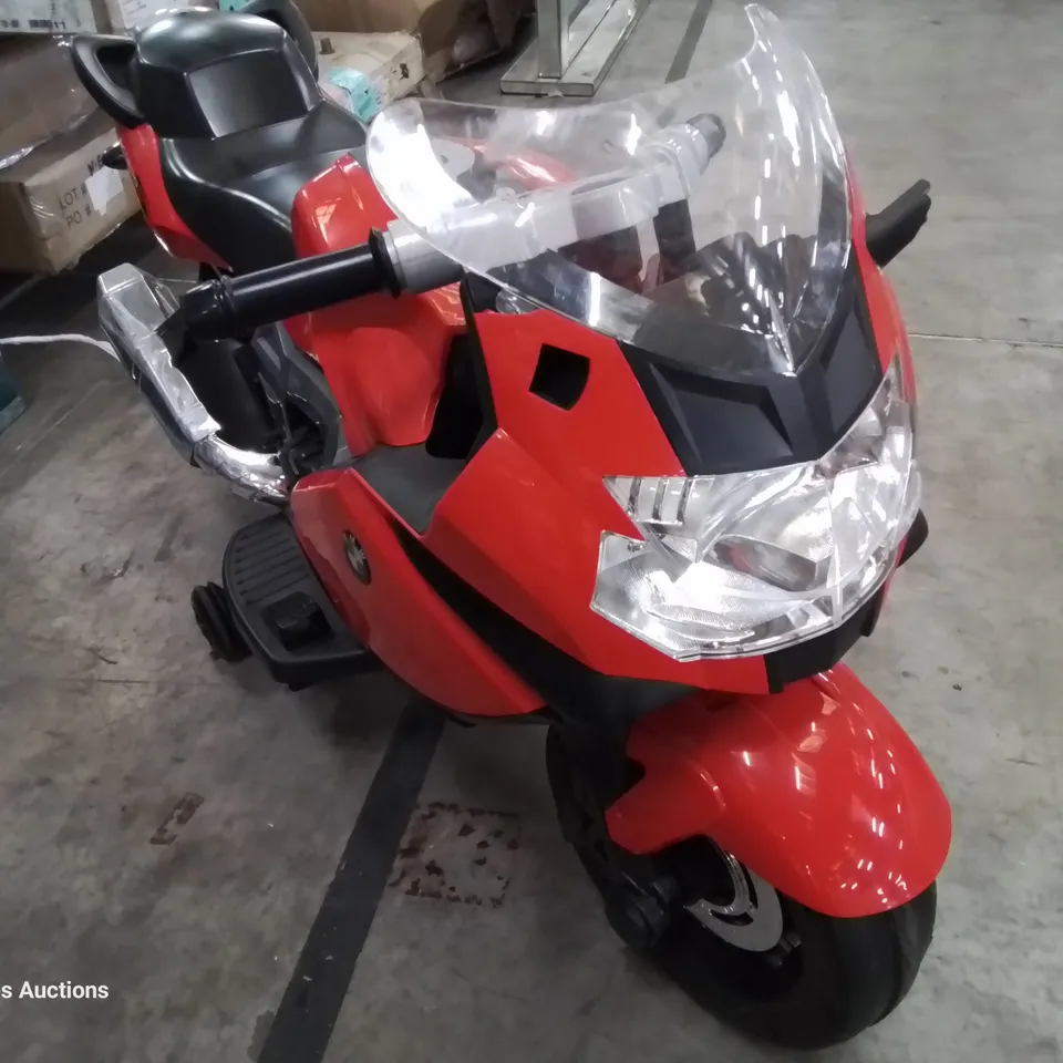 BMW RIDE ON BATTERY POWERED MOTORBIKE